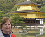 [DiAnn at Kinkakuji (Golden Temple), Kyoto, Japan]